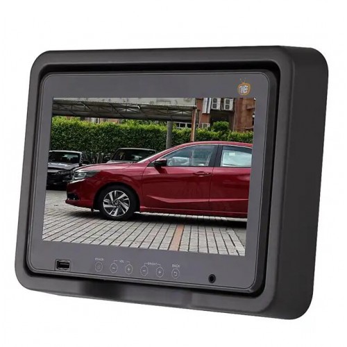 Taxi car advertising headrest monitor 8/9 inch