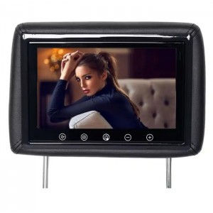 9" car touch screen headrest with wireless game movie music