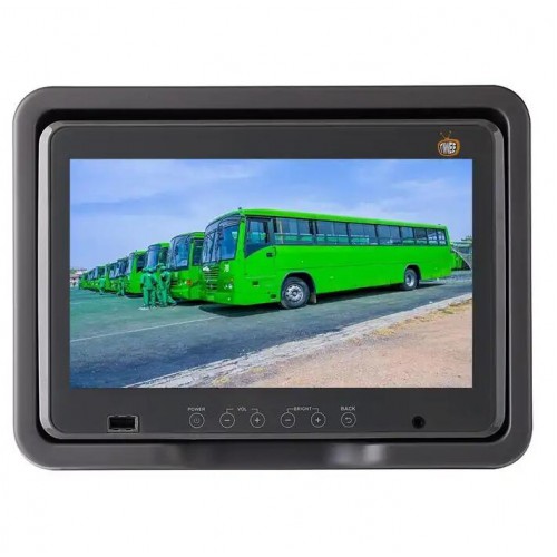 Bus Tft Lcd Monitor Headrest Player With Android Touch Screen